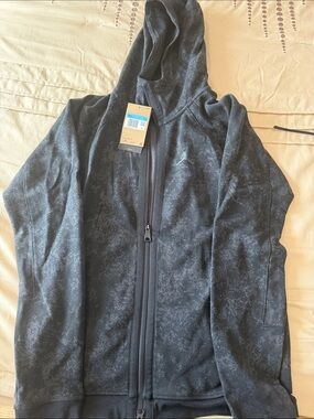 Jordan Men's Dark Gray Heathered Performance Hoodie Jacket